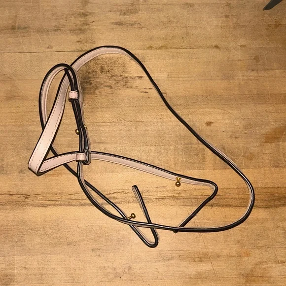 Tory Burch Fleming Crossbody Soft Leather Bag/Clutch in New Mink color - Picture 11 of 12